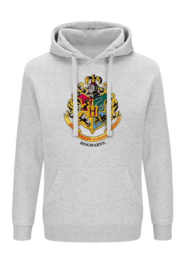 Bluza męska z kapturem Harry Potter 025 Harry Potter Szary