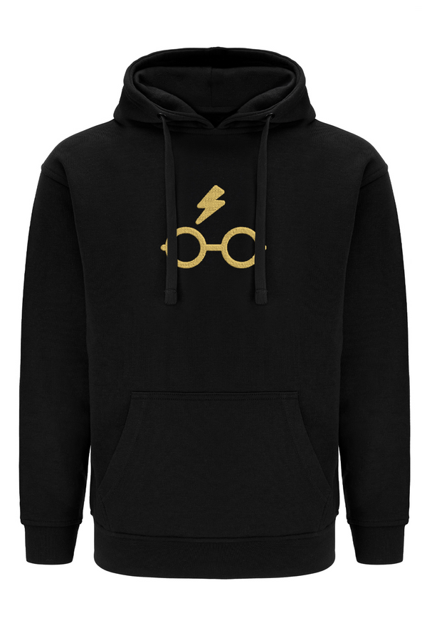 Bluza męska z haftem Harry Potter 039 Czarny