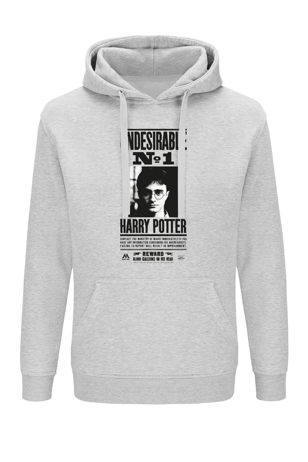 Bluza męska z kapturem Harry Potter 264 Harry Potter Szary