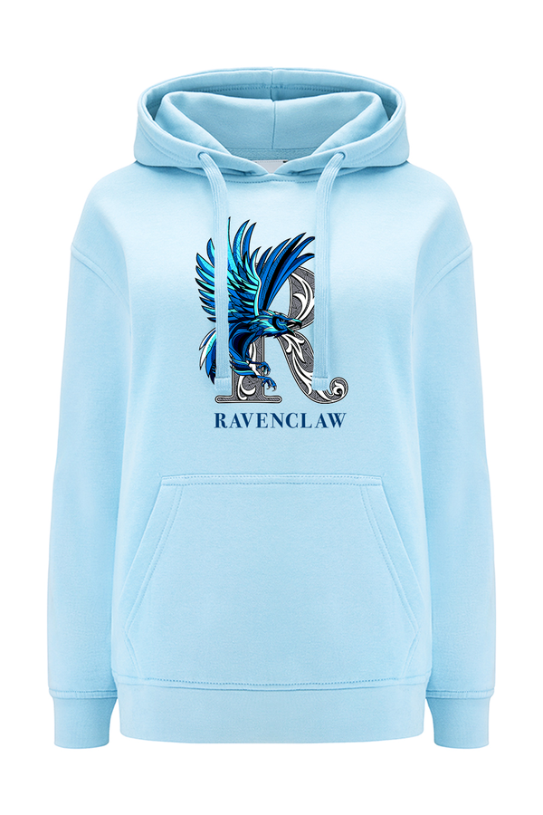 Bluza męska z kapturem Ravenclaw 005 Harry Potter Niebieski jasny