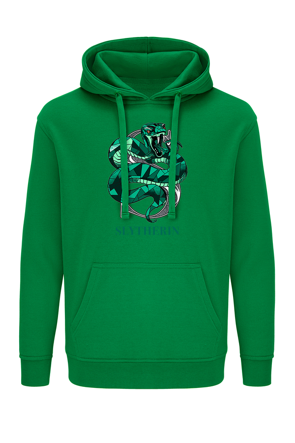 Bluza męska z kapturem Slytherin 005 Harry Potter Zielony