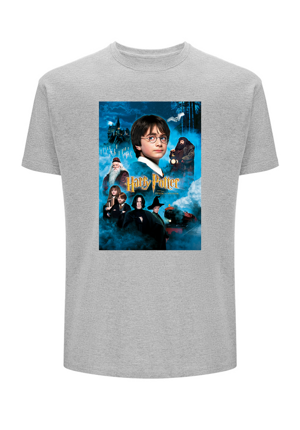 Koszulka męska Harry Potter 283 Harry Potter Szary
