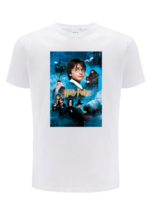 Koszulka męska Harry Potter 283 Harry Potter Biały