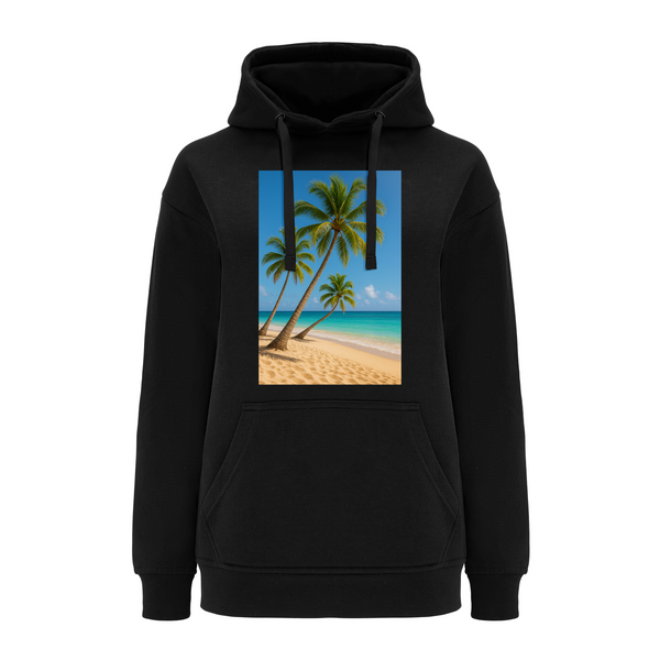 Bluza damska z kapturem DOWOLNE ZDJĘCIE Czarna XL