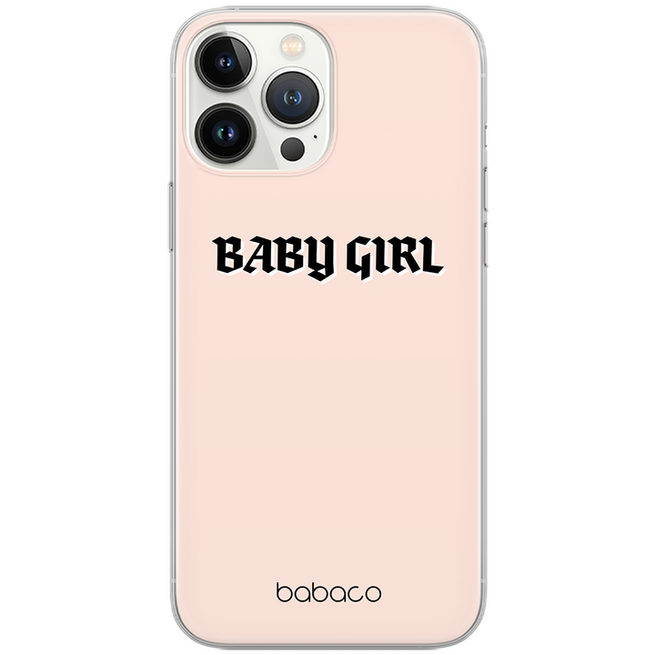 Etui 90's Girl 017 Babaco Nadruk pełny Beżowy - Babaco Store