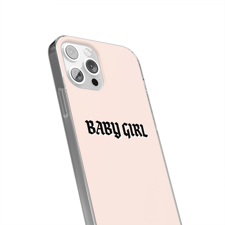 Etui 90's Girl 017 Babaco Nadruk pełny Beżowy - Babaco Store