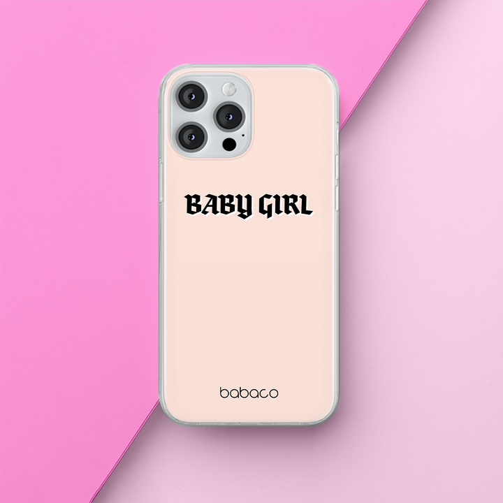 Etui 90's Girl 017 Babaco Nadruk pełny Beżowy - Babaco Store