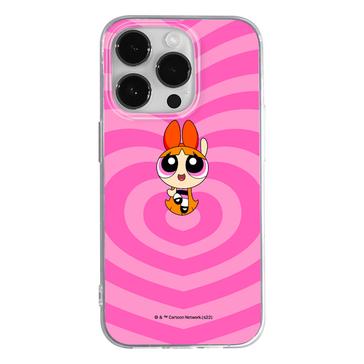 Etui Atomówki 004 The Powerpuff Girls Nadruk pełny Różowy - Babaco Store