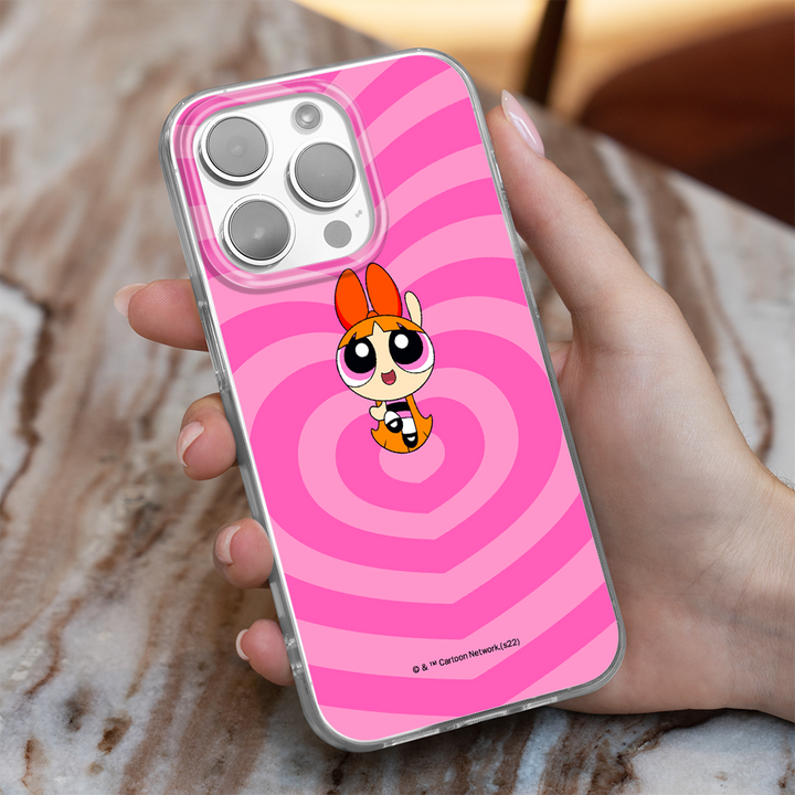 Etui Atomówki 004 The Powerpuff Girls Nadruk pełny Różowy - Babaco Store