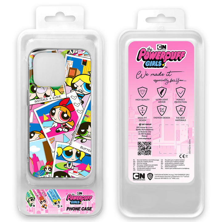 Etui Atomówki 019 The Powerpuff Girls Nadruk pełny Wielobarwny - Babaco Store