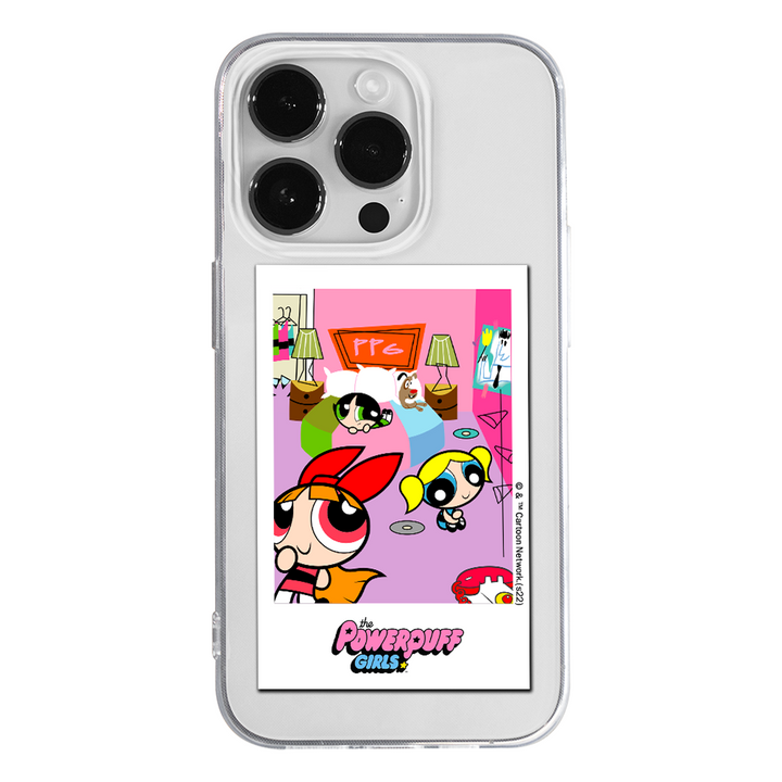 Etui Atomówki 021 The Powerpuff Girls Nadruk częściowy Przeźroczysty - Babaco Store