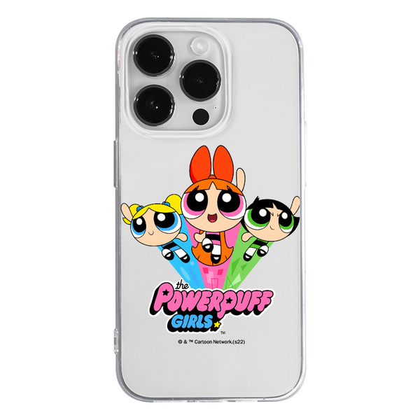 Etui Atomówki 029 The Powerpuff Girls Nadruk częściowy Przeźroczysty - Babaco Store