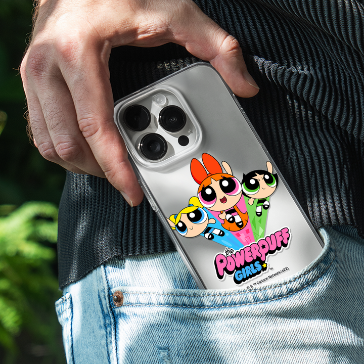 Etui Atomówki 029 The Powerpuff Girls Nadruk częściowy Przeźroczysty - Babaco Store