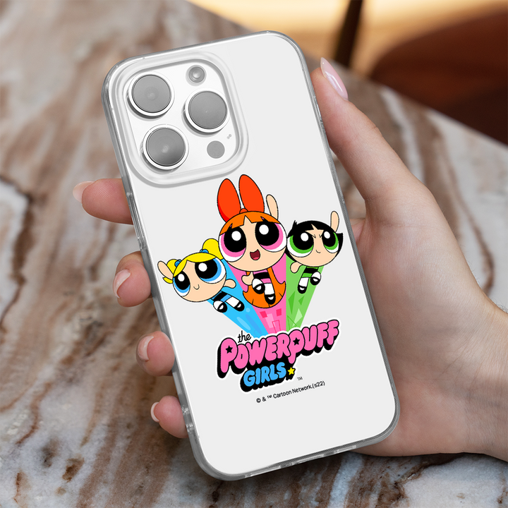 Etui Atomówki 029 The Powerpuff Girls Nadruk częściowy Przeźroczysty - Babaco Store