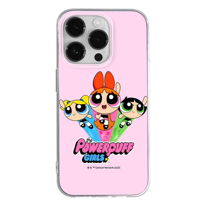 Etui Atomówki 029 The Powerpuff Girls Nadruk pełny Różowy - Babaco Store