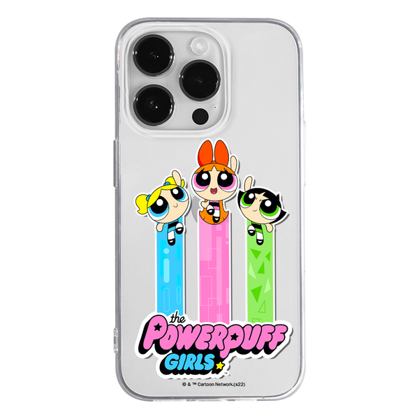 Etui Atomówki 030 The Powerpuff Girls Nadruk częściowy Przeźroczysty - Babaco Store