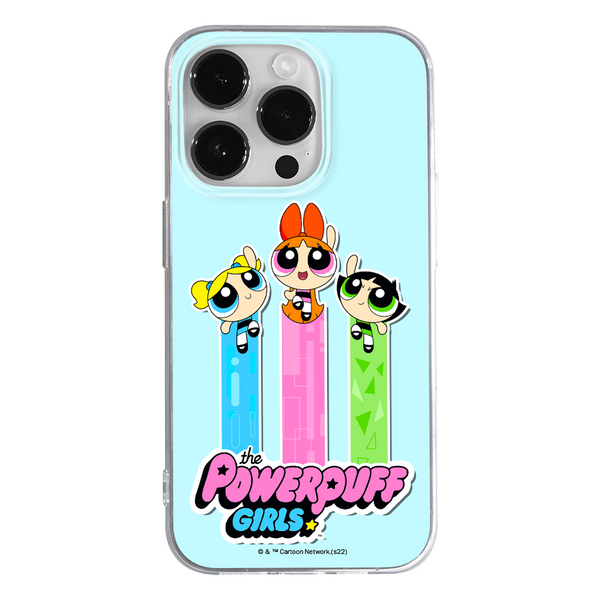 Etui Atomówki 030 The Powerpuff Girls Nadruk pełny Niebieski - Babaco Store