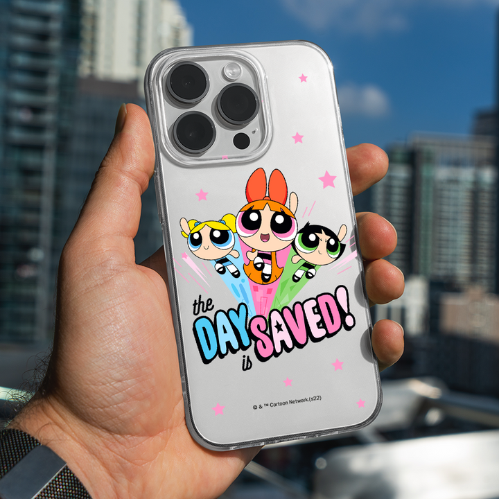 Etui Atomówki 031 The Powerpuff Girls Nadruk częściowy Przeźroczysty - Babaco Store