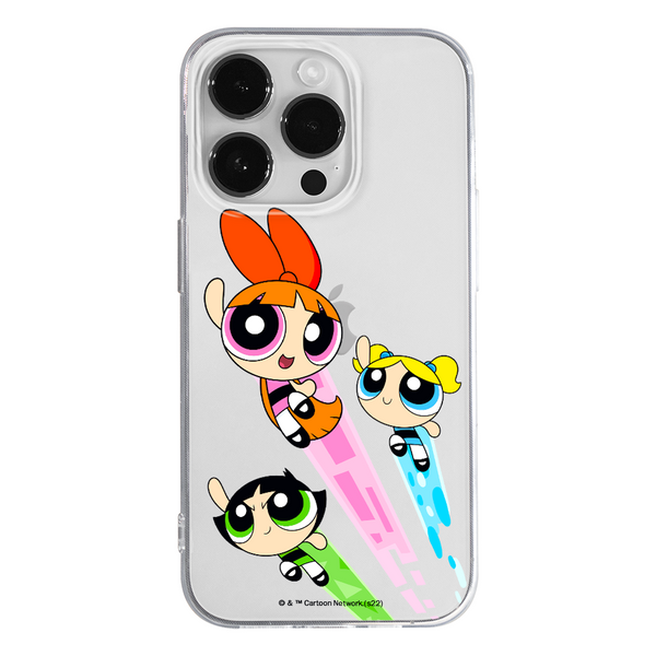 Etui Atomówki 032 The Powerpuff Girls Nadruk częściowy Przeźroczysty - Babaco Store