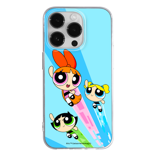 Etui Atomówki 032 The Powerpuff Girls Nadruk pełny Niebieski - Babaco Store