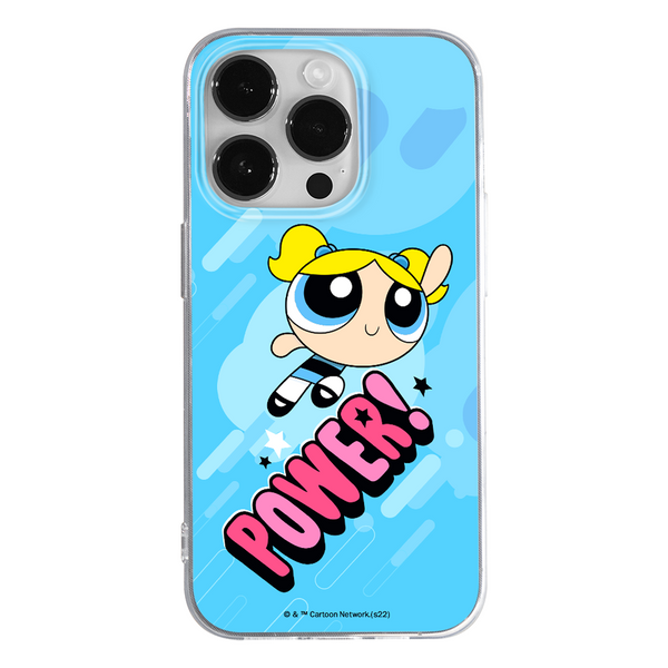 Etui Atomówki 034 The Powerpuff Girls Nadruk pełny Niebieski - Babaco Store