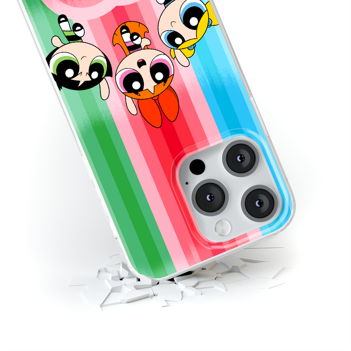 Etui Atomówki 036 The Powerpuff Girls Nadruk pełny Wielobarwny - Babaco Store