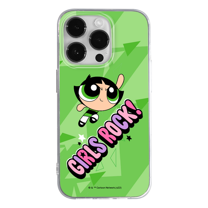 Etui Atomówki 046 The Powerpuff Girls Nadruk pełny Zielony - Babaco Store