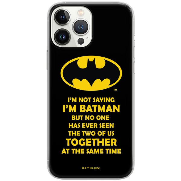 Etui Batman 053 DC Nadruk pełny Czarny