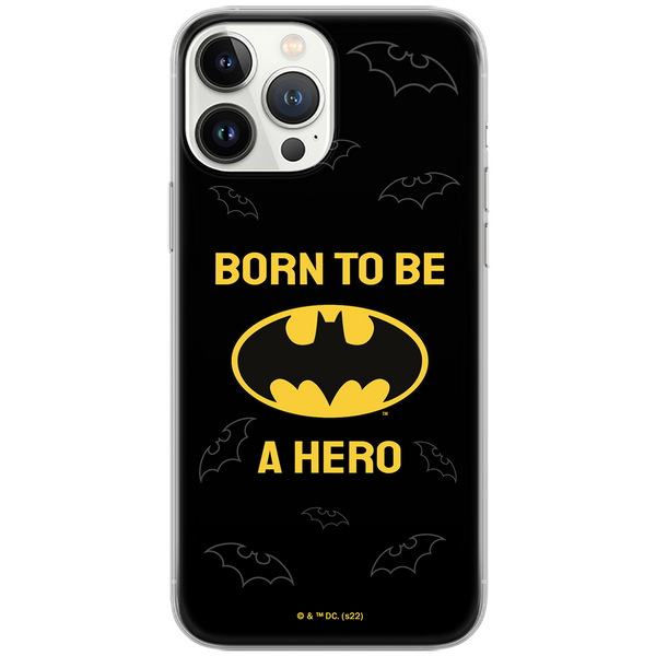 Etui Batman 058 DC Nadruk pełny Czarny