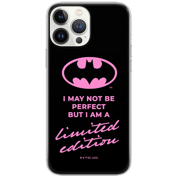 Etui Batman 062 DC Nadruk pełny Różowy