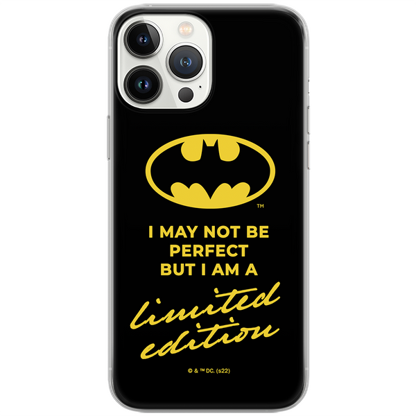 Etui Batman 062 DC Nadruk pełny Żółty