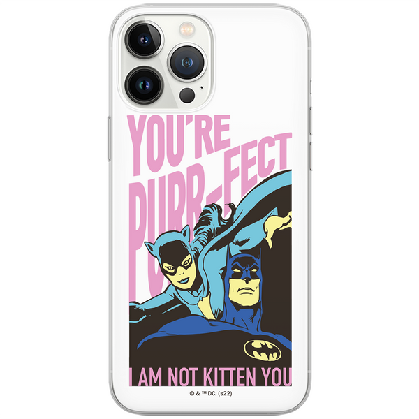 Etui Batman 067 DC Nadruk pełny Biały