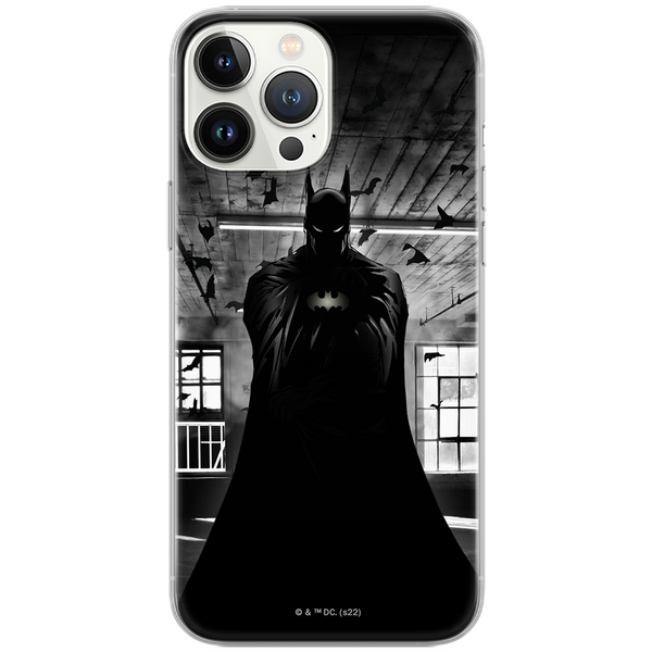 Etui Batman 068 DC Nadruk pełny Czarny