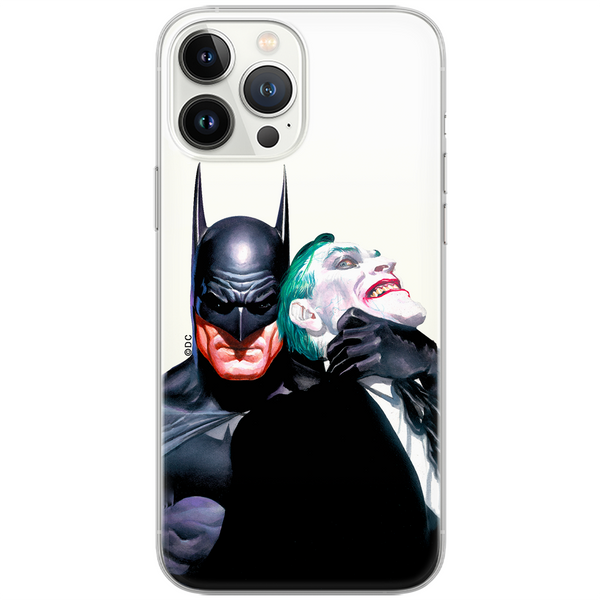 Etui Batman i Joker 001 DC Nadruk częściowy Przeźroczysty