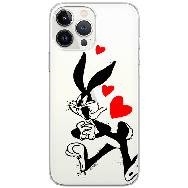 Etui Bugs 002 Looney Tunes Nadruk częściowy Przeźroczysty