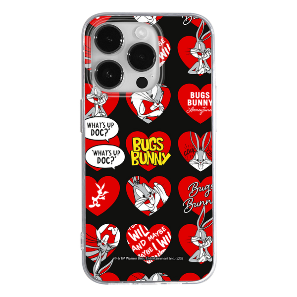 Etui Bugs 022 Looney Tunes Nadruk pełny Czarny