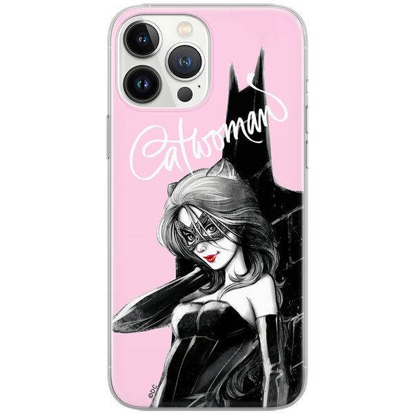 Etui Catwoman 001 DC Nadruk pełny Różowy