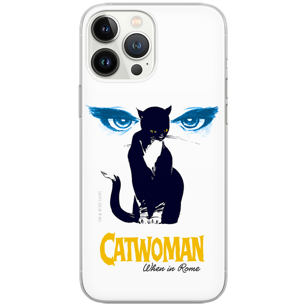 Etui Catwoman 007 DC Nadruk pełny Biały