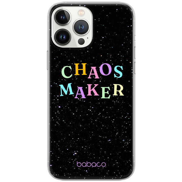 Etui Chaos maker 002 Babaco Nadruk pełny Czarny