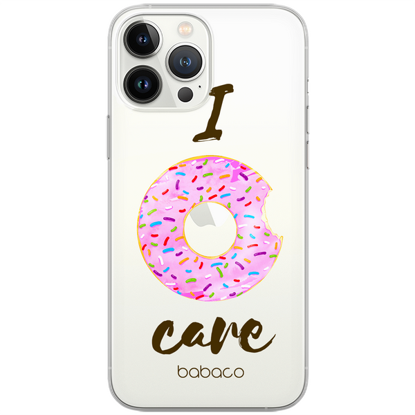 Etui Donut 001 Babaco Nadruk częściowy Przeźroczysty