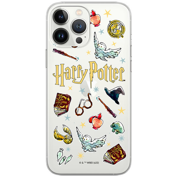 Etui Harry Potter 226 Harry Potter Nadruk częściowy Przeźroczysty