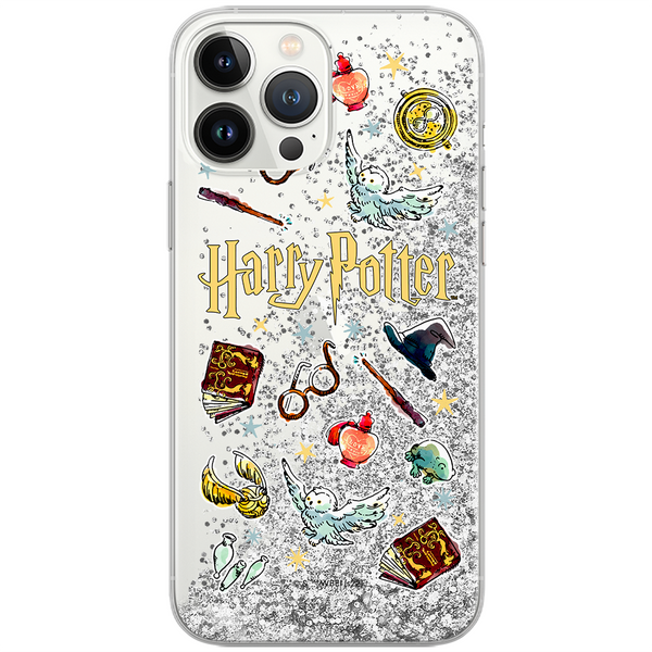 Etui Harry Potter 226 Harry Potter Płynny brokat Srebrny