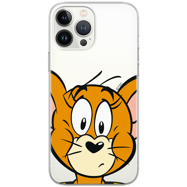 Etui Jerry 002 Tom & Jerry Nadruk częściowy Przeźroczysty