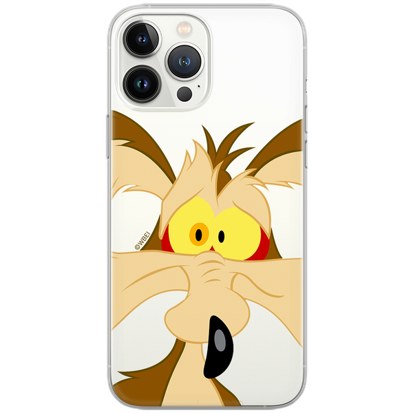 Etui Kojot 001 Looney Tunes Nadruk częściowy Przeźroczysty