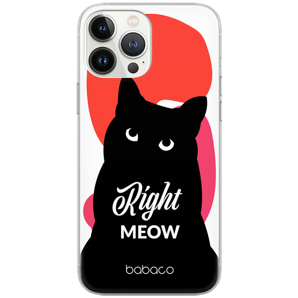 Etui Koty 004 Right Meow Babaco Nadruk pełny Wielobarwny