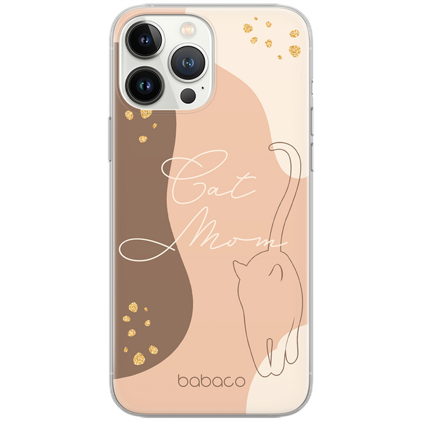 Etui Koty 006 Cat Mom Babaco Nadruk pełny Wielobarwny