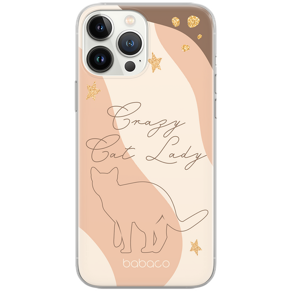 Etui Koty 009 Crazy Cat Lady Babaco Nadruk pełny Wielobarwny