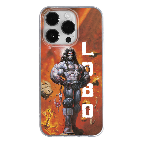 Etui Lobo 003 DC Nadruk pełny Pomarańczowy