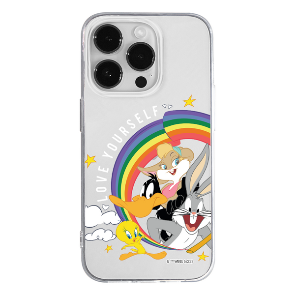 Etui Looney Tunes 016 Looney Tunes Nadruk częściowy Przeźroczysty