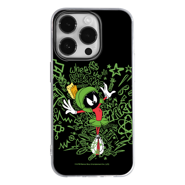 Etui Marwin 007 Looney Tunes Nadruk pełny Czarny